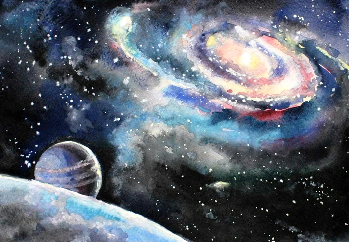 Рисование космос