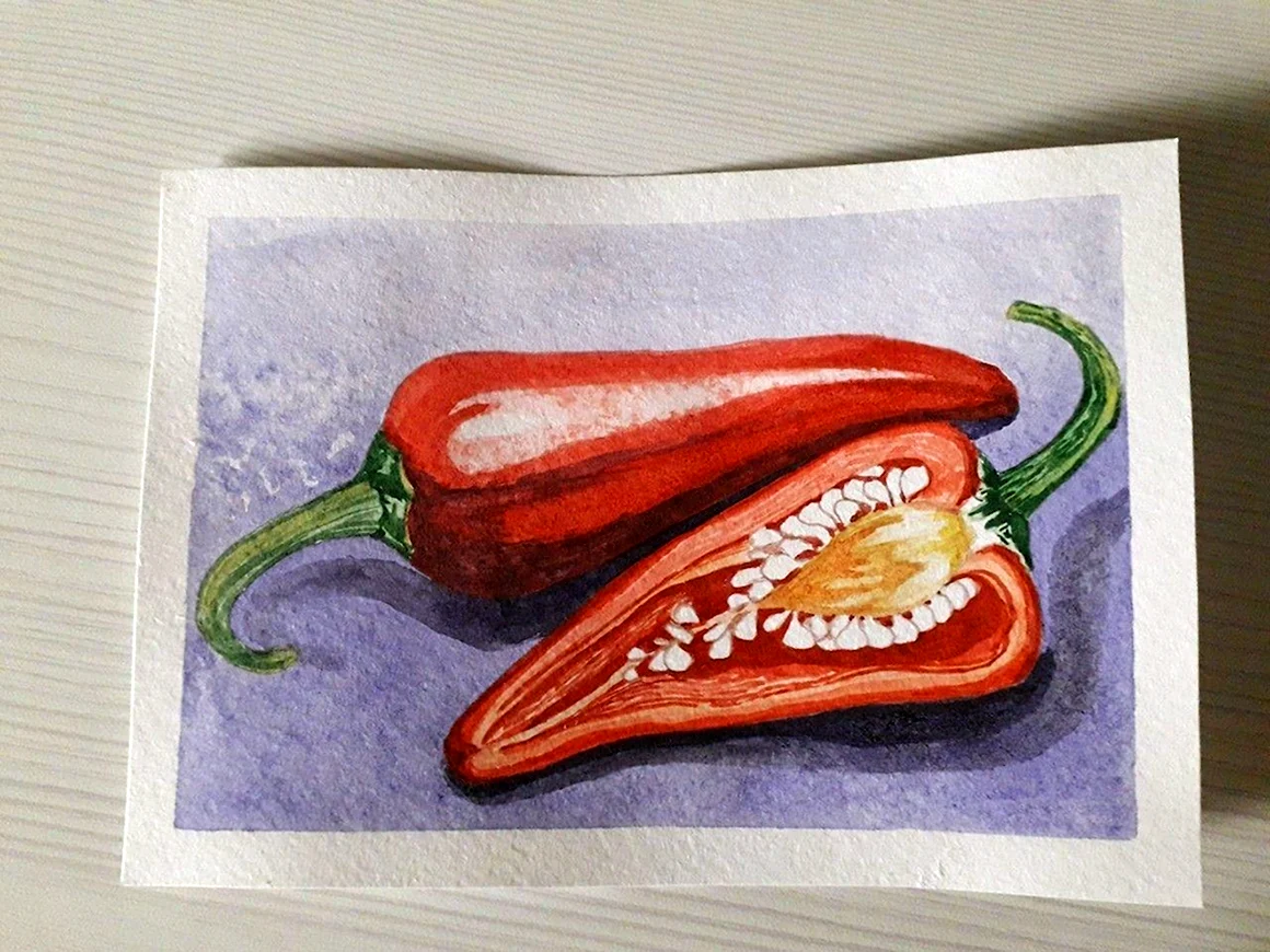 Рисование перец