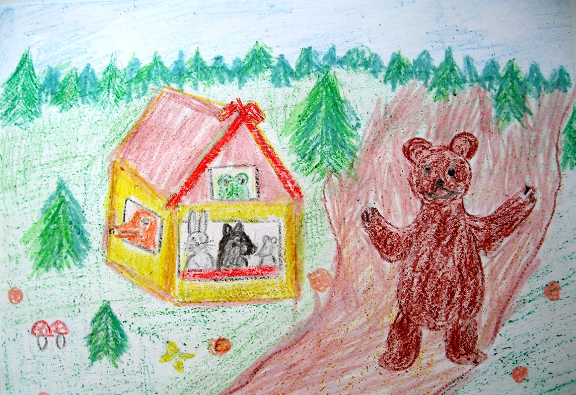 Рисование Теремок