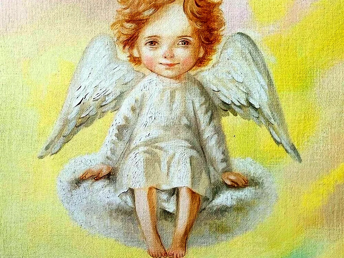 Рисунки ангелов
