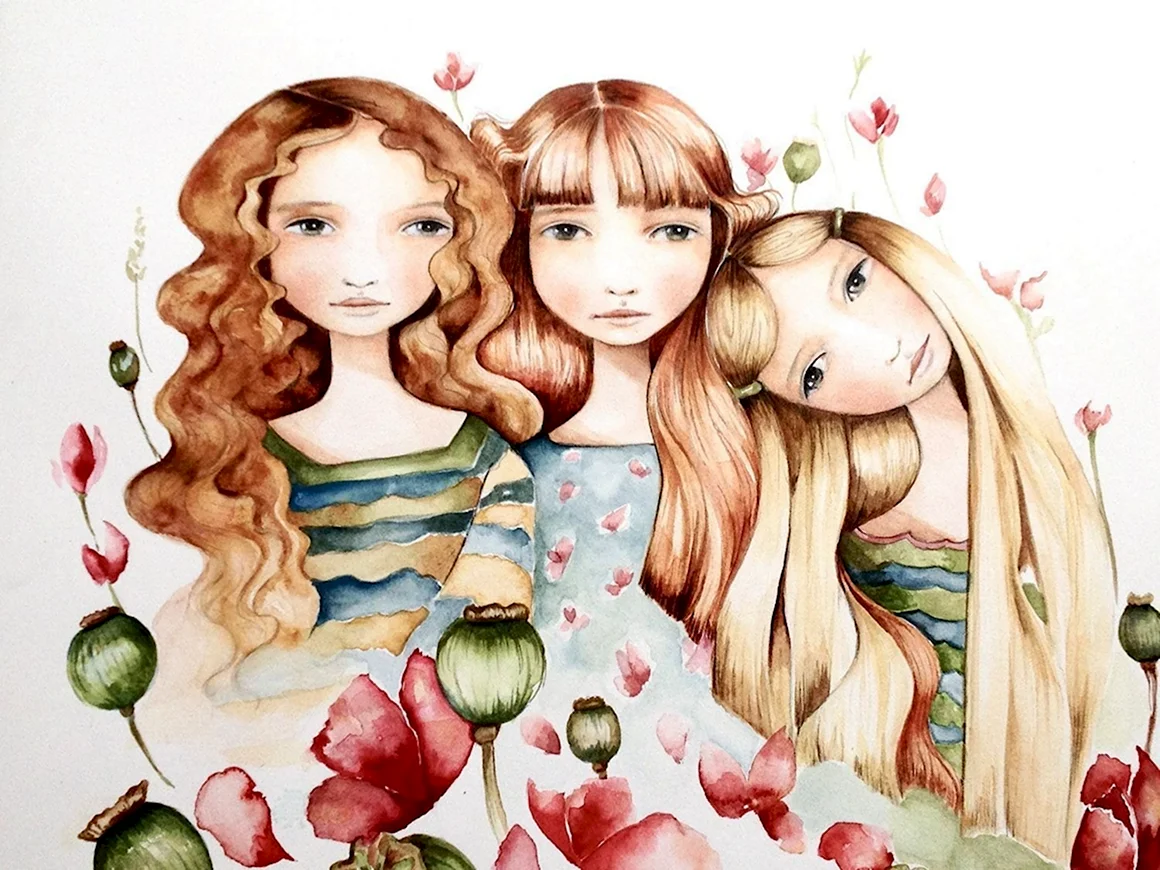 Рисунки для сестры