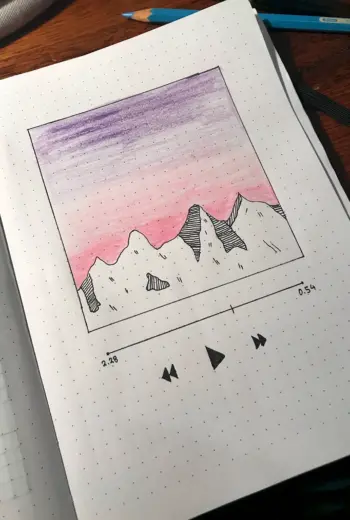 Рисунки для скейт бука лёгкие