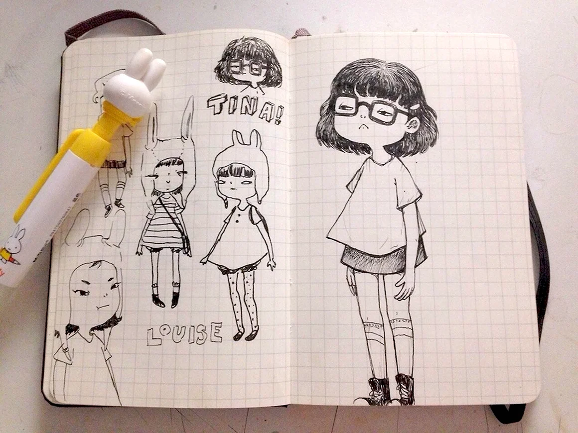 Рисунки для скетчбука лёгкие