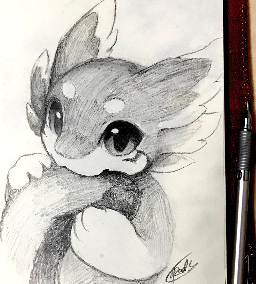 Рисунки для срисовки животные