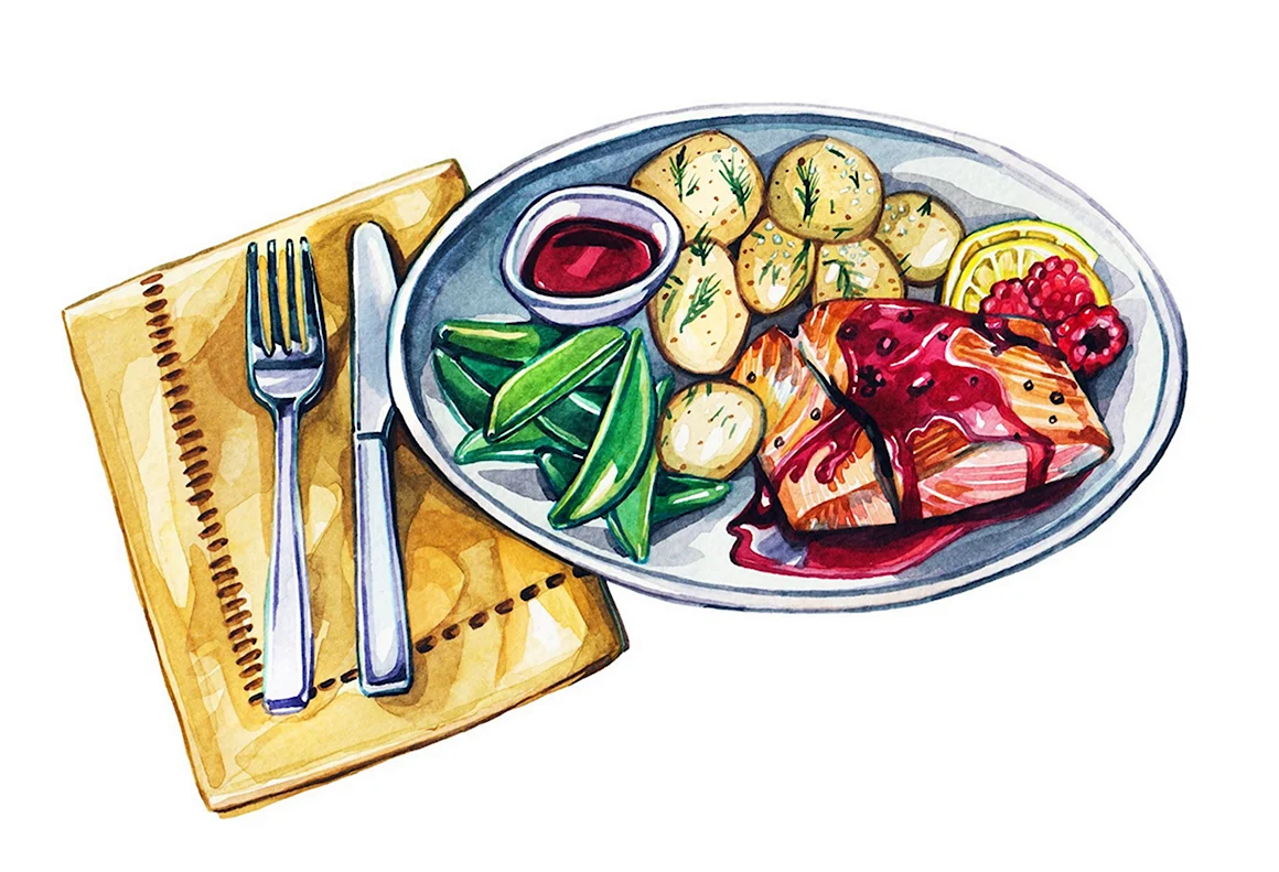 Рисунки еды