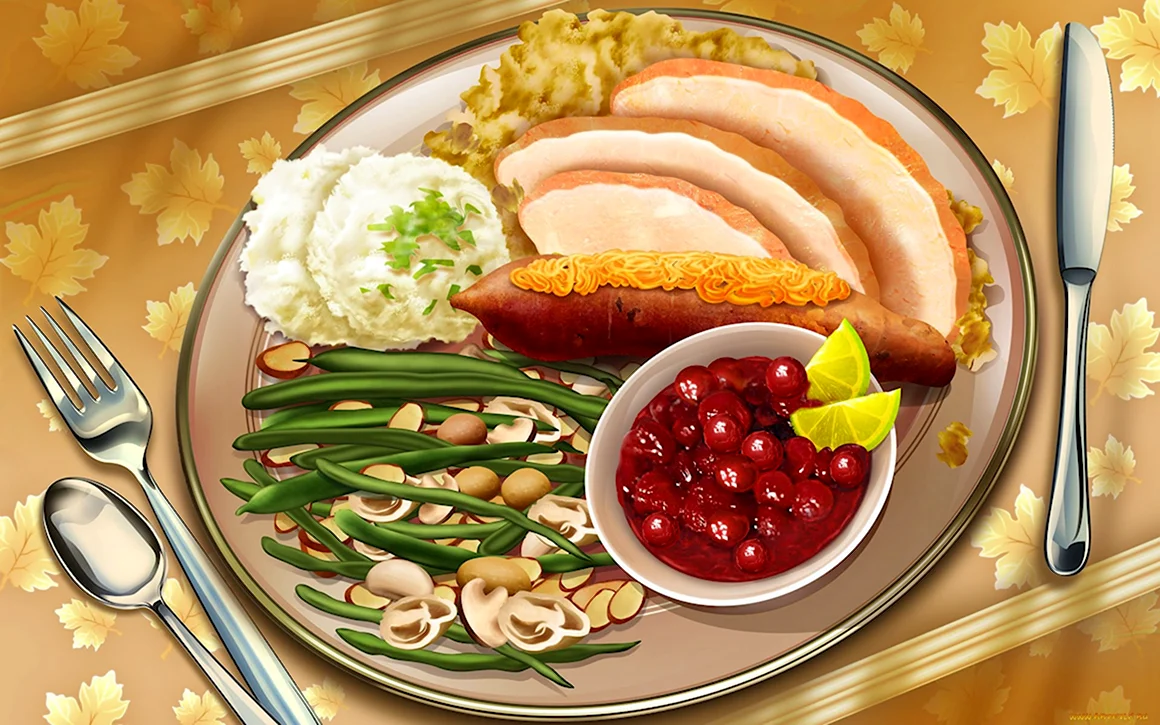 Рисунки еды