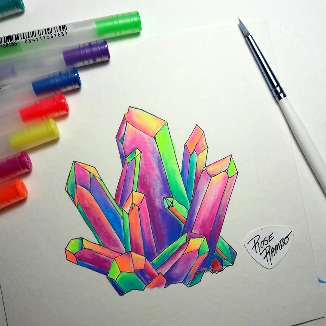 Рисунки фломастерами