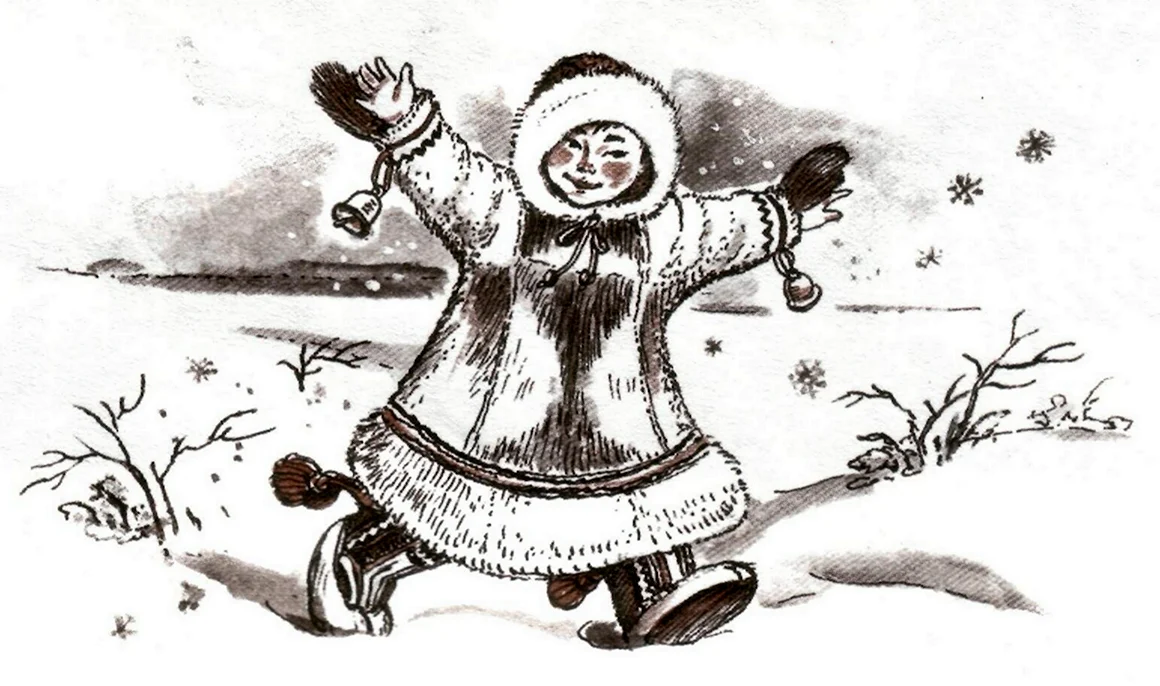 Рисунки народов севера