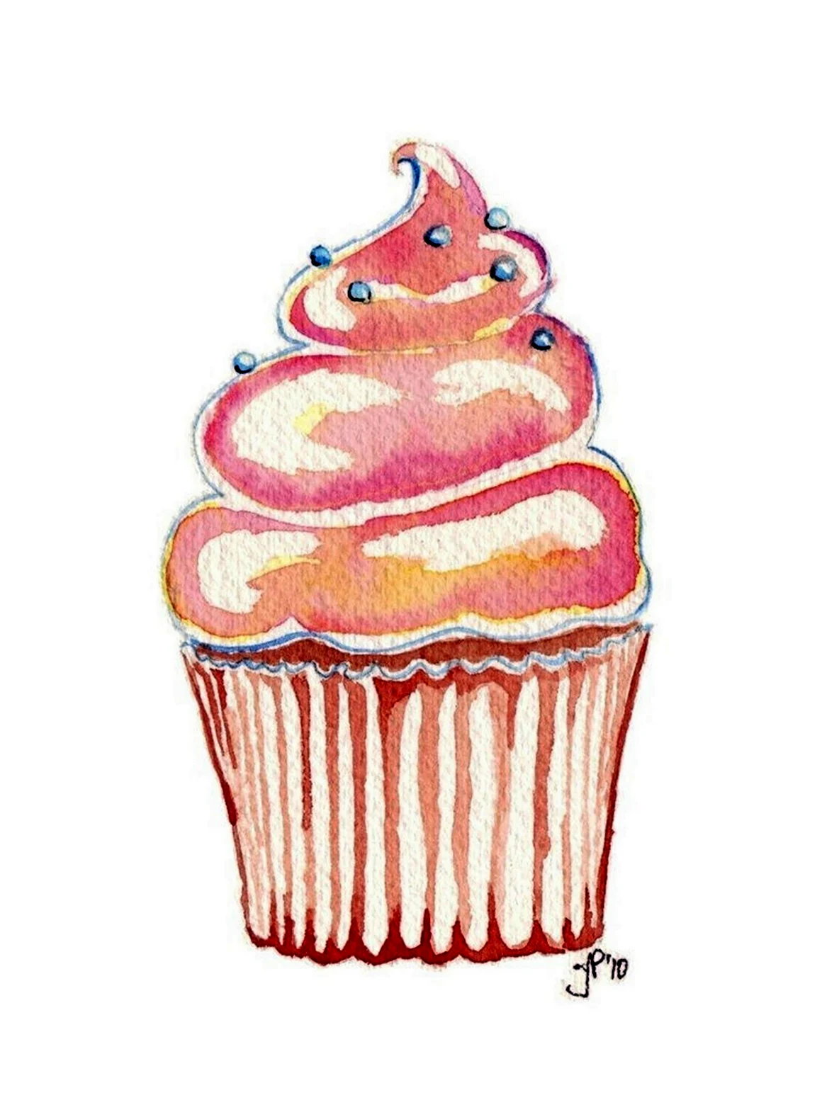 Рисунки пирожных