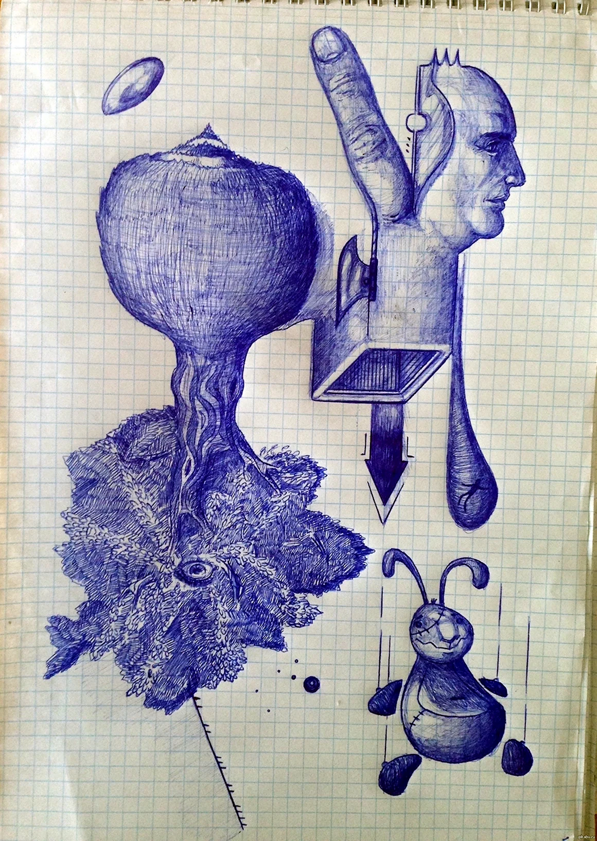 Рисунки ручкой