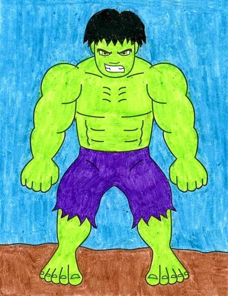 Рисунок Халка