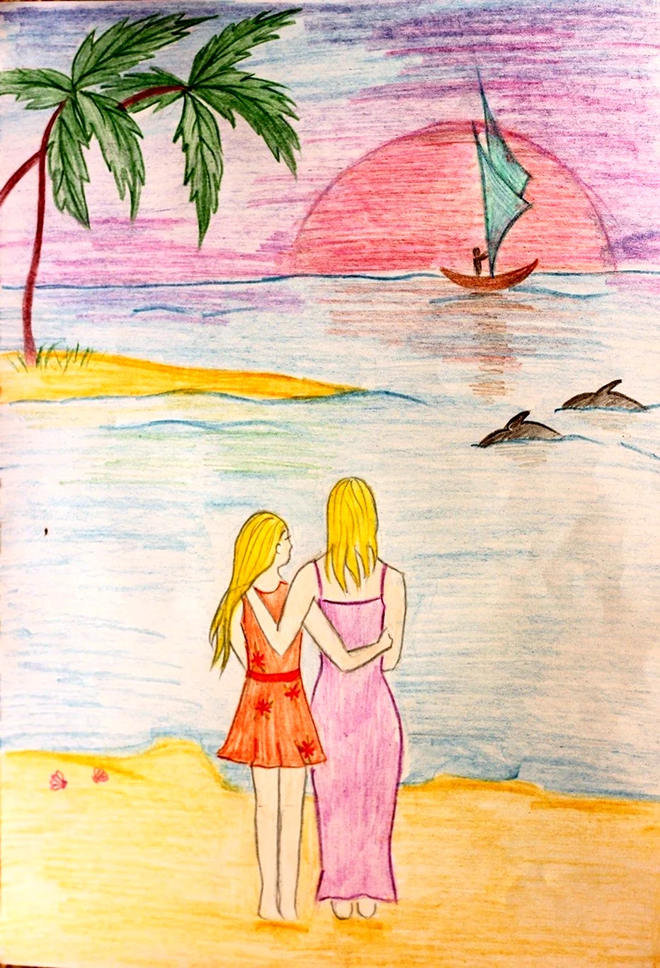 Рисунок лето