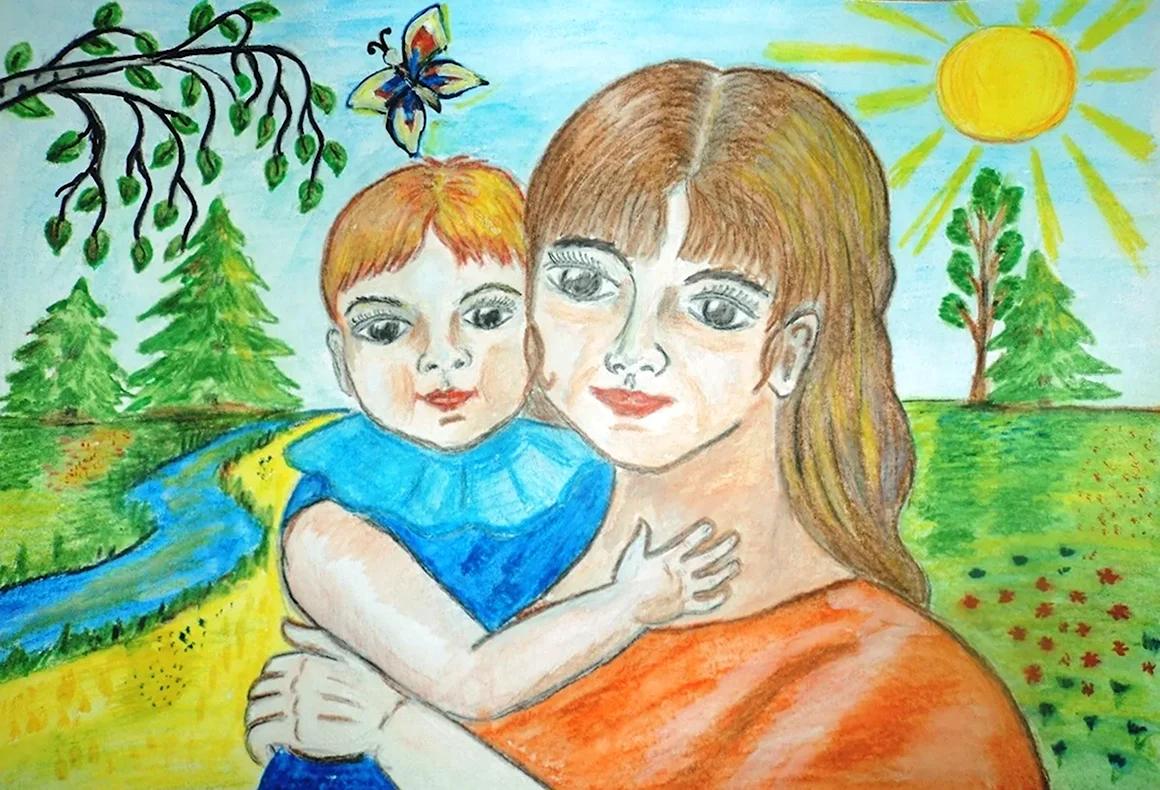 Рисунок мамы