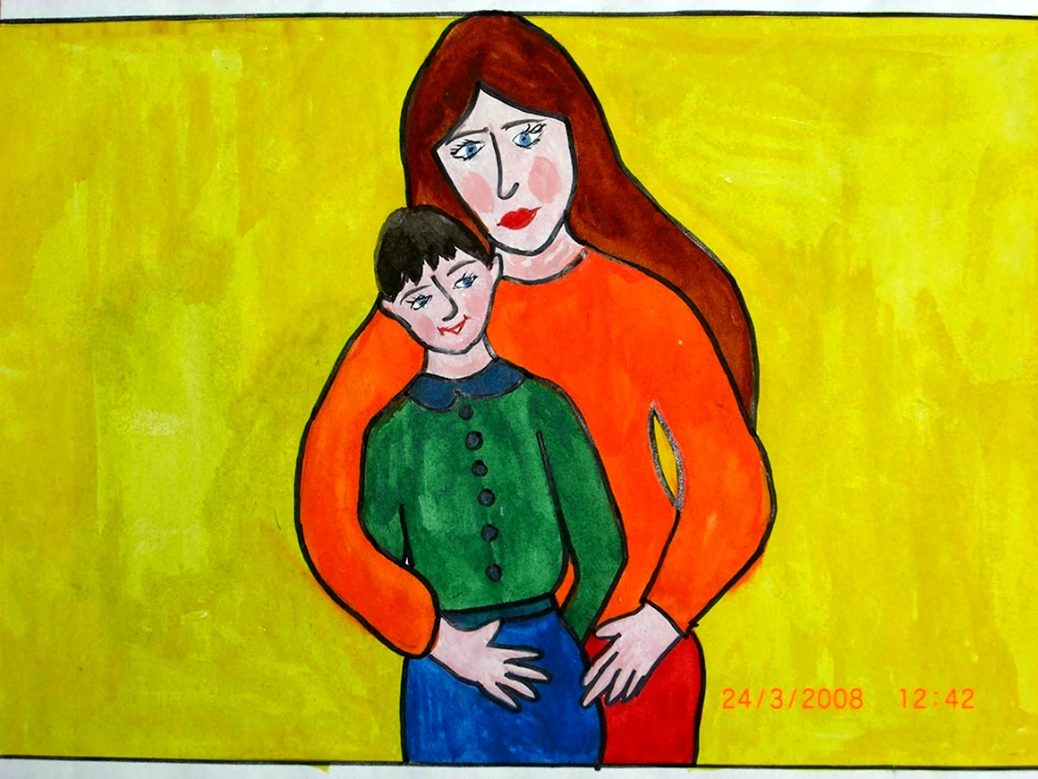 Рисунок мамы