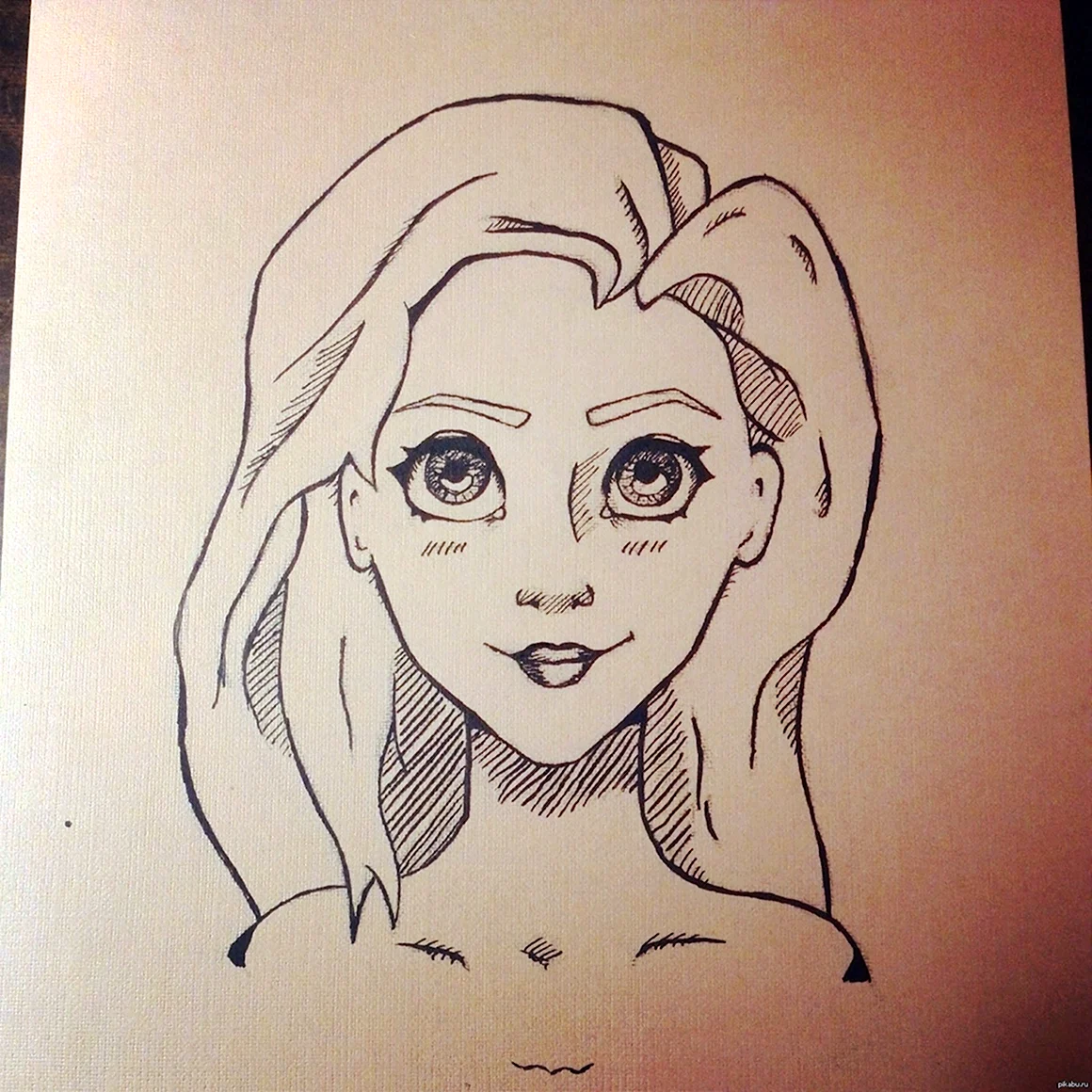 Рисунок мамы для срисовки