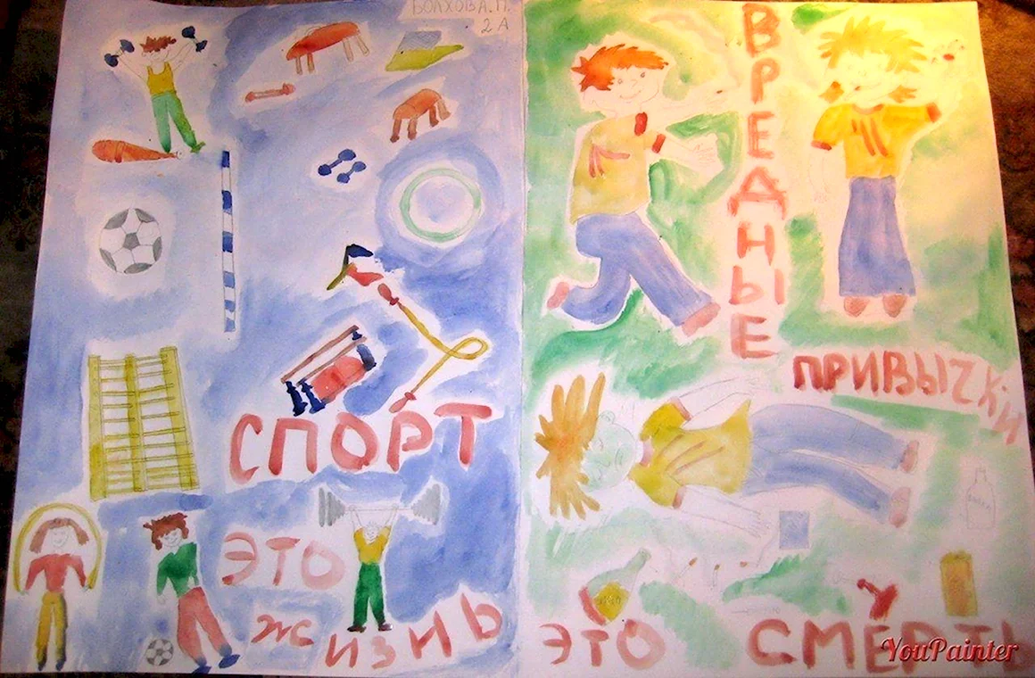 Рисунок Мои привычки