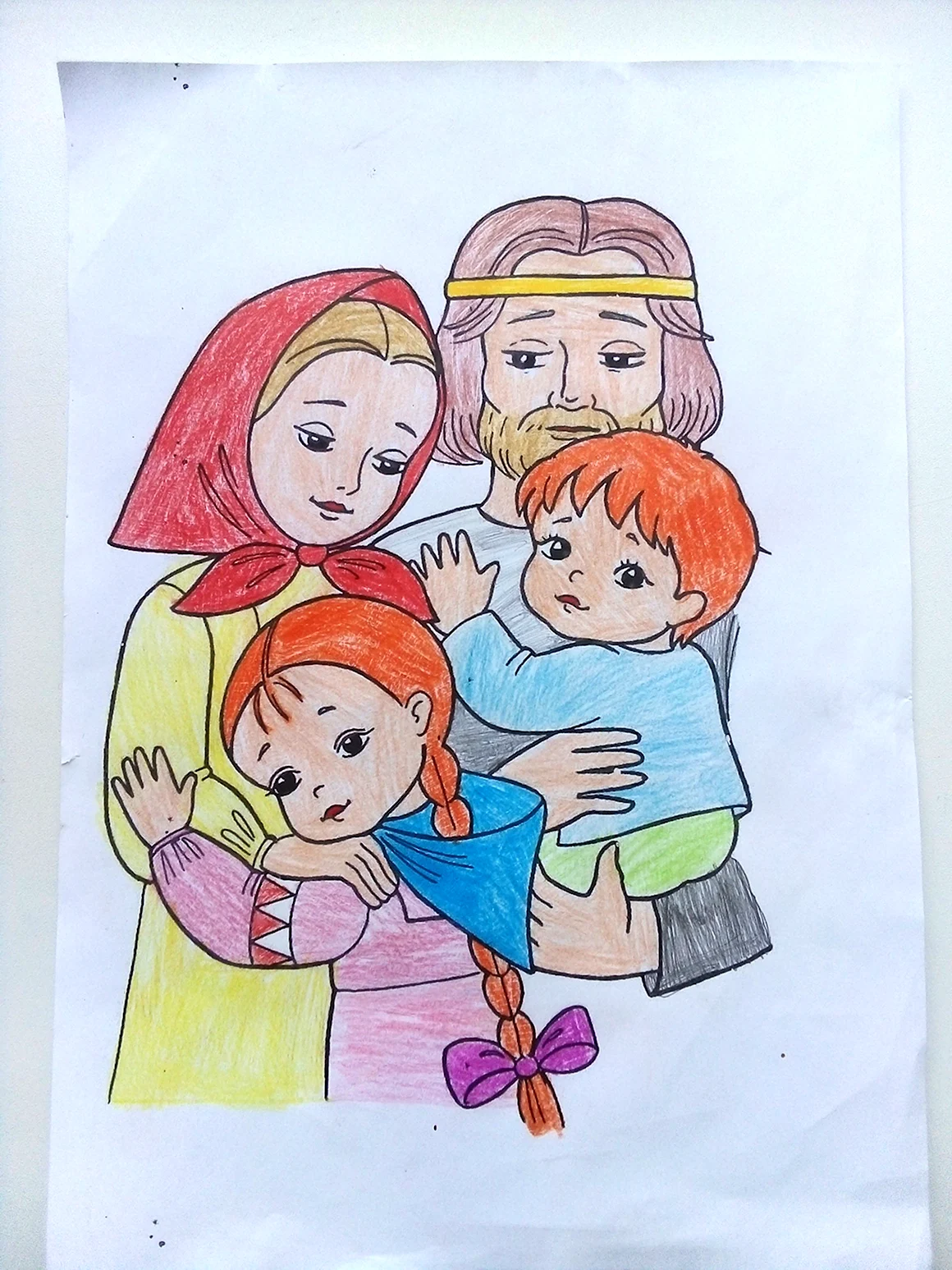 Рисунок на день семьи