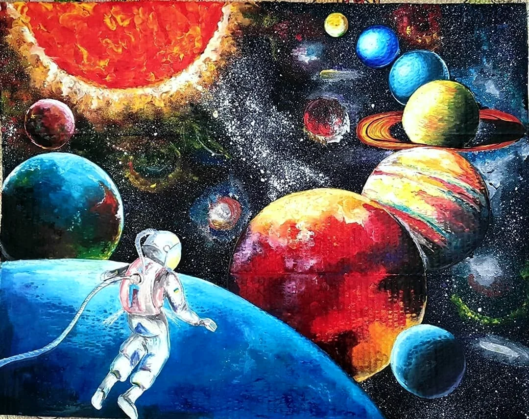 Рисунок на тему космос