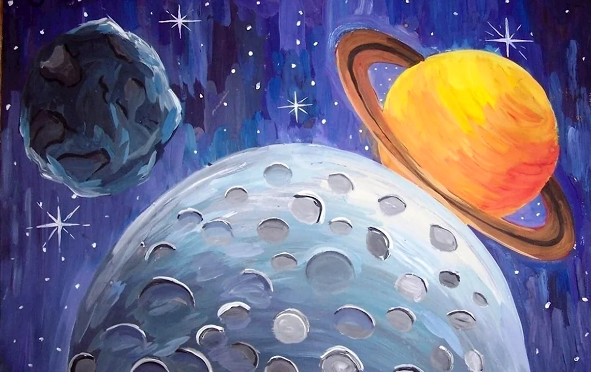 Рисунок на тему космос