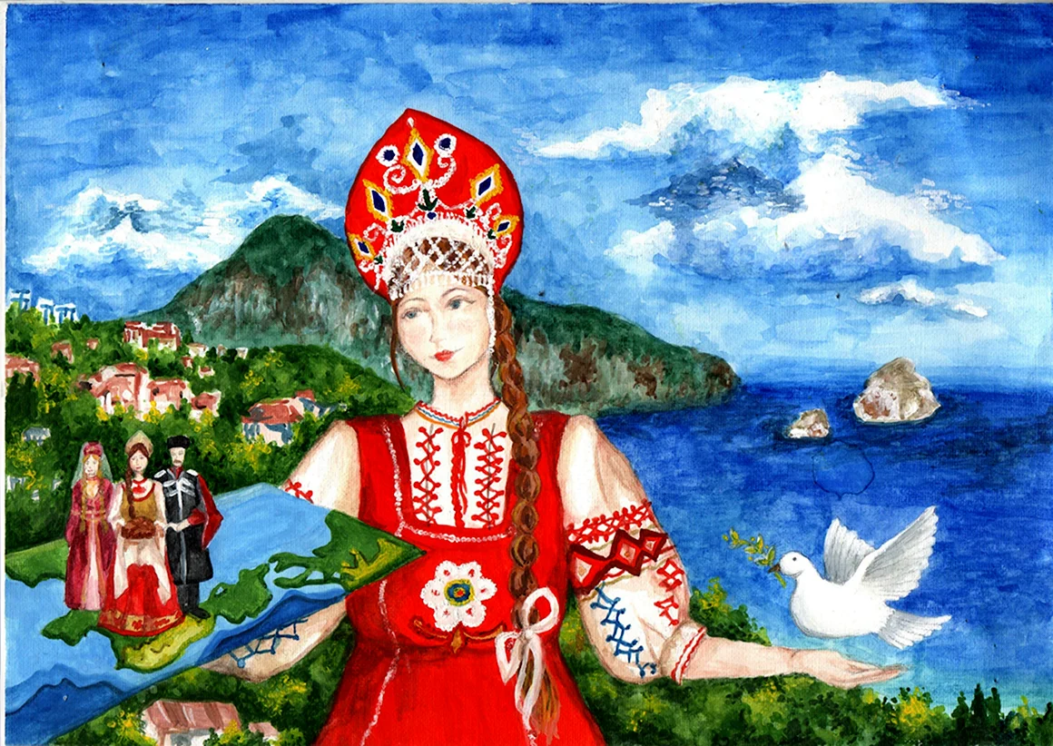 Рисунок на тему Краснодарский край