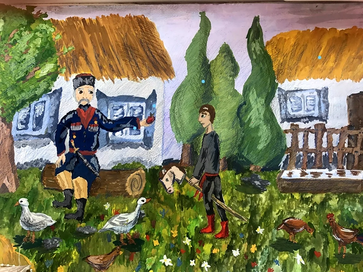 Рисунок на тему Краснодарский край