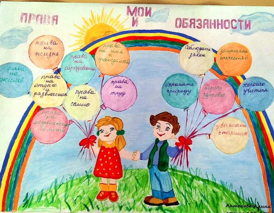 Рисунок на тему права ребенка