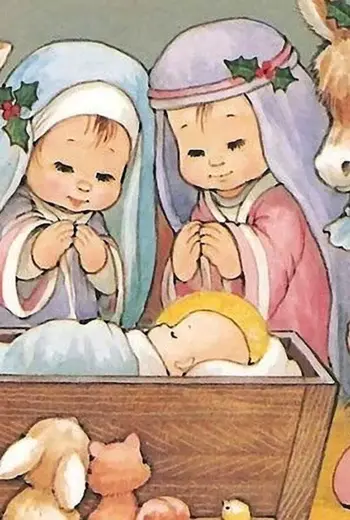 Рисунок на тему Рождество