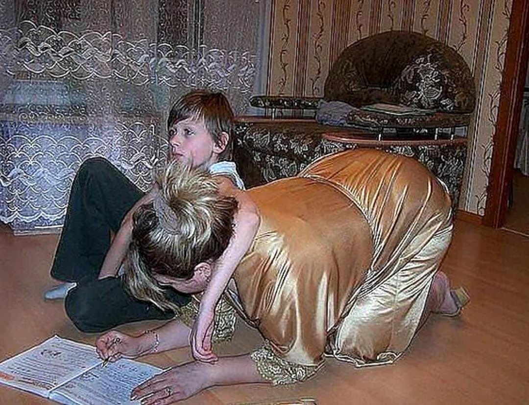 Родители при детях