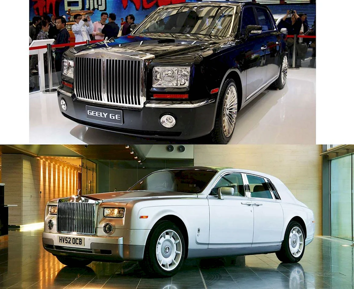 Rolls-Royce Phantom и Geely ge