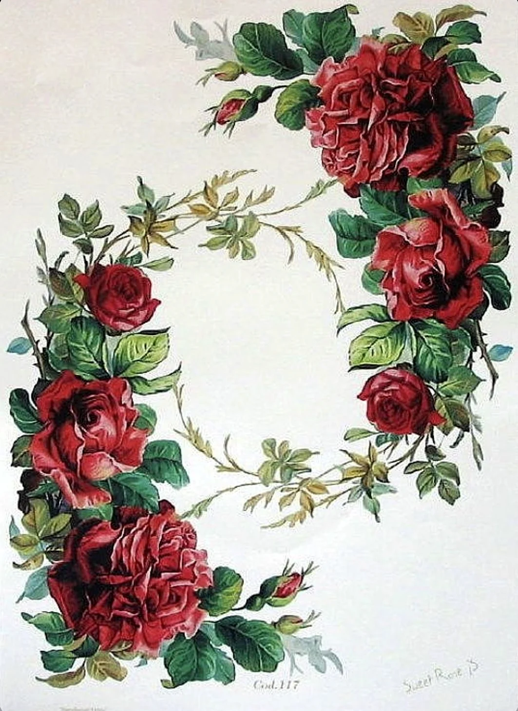 Розочки для декупажа