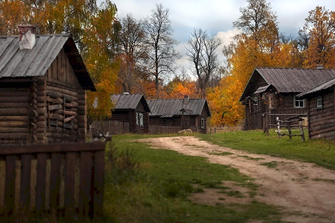 Русская деревня Эстетика