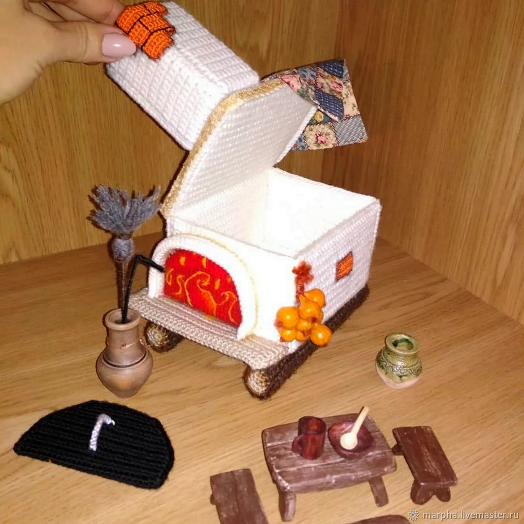 Русская печка игрушечная