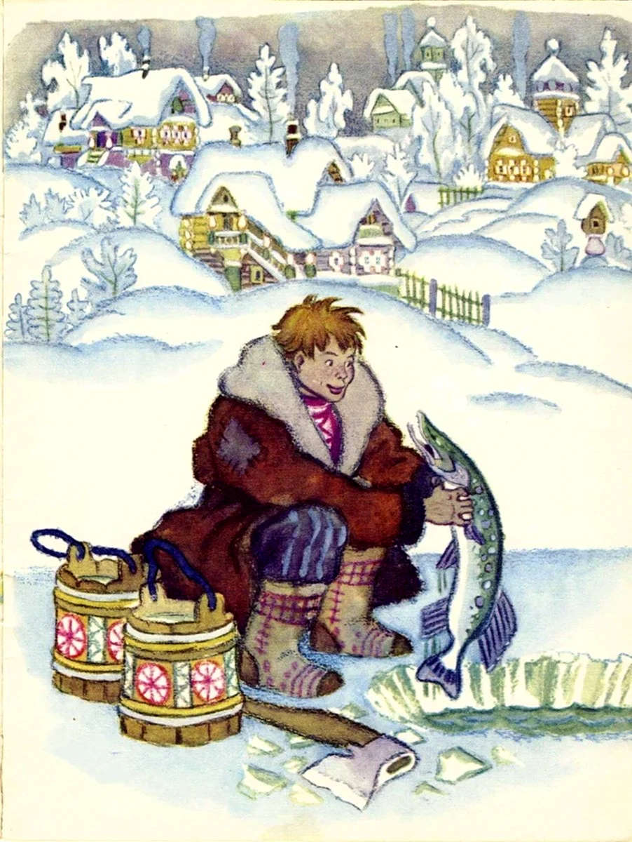 Русские сказки по щучьему велению