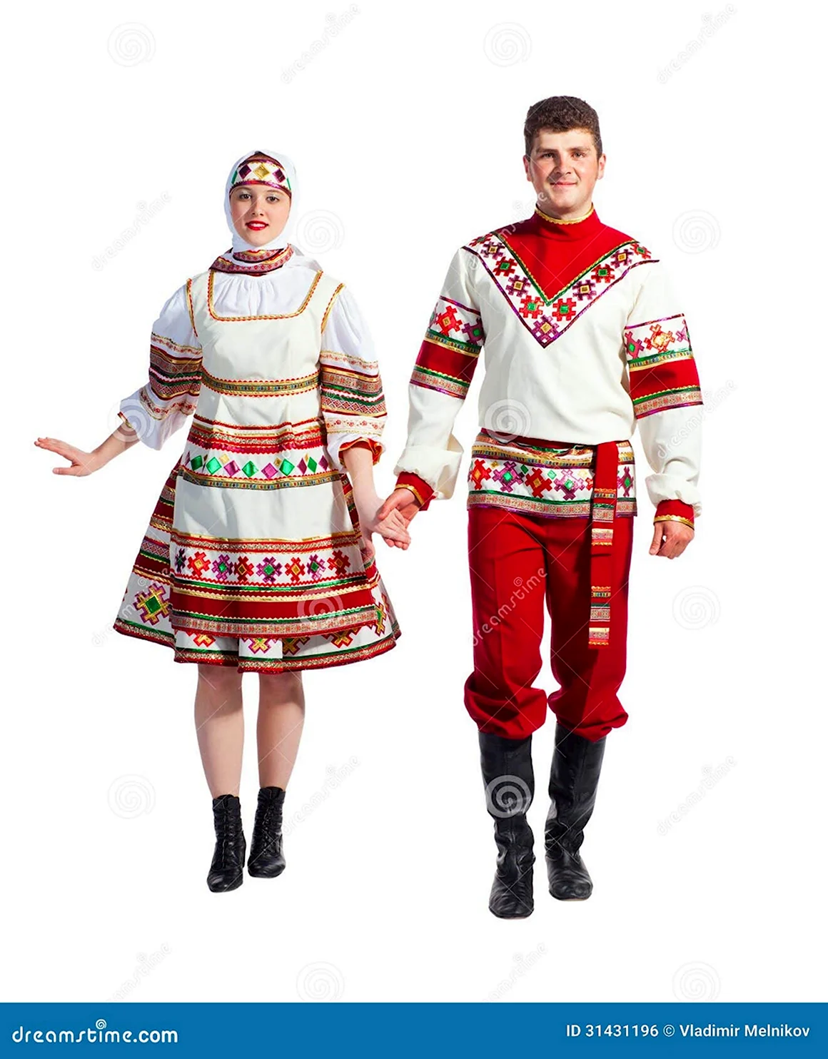 Русский народный костюм пара