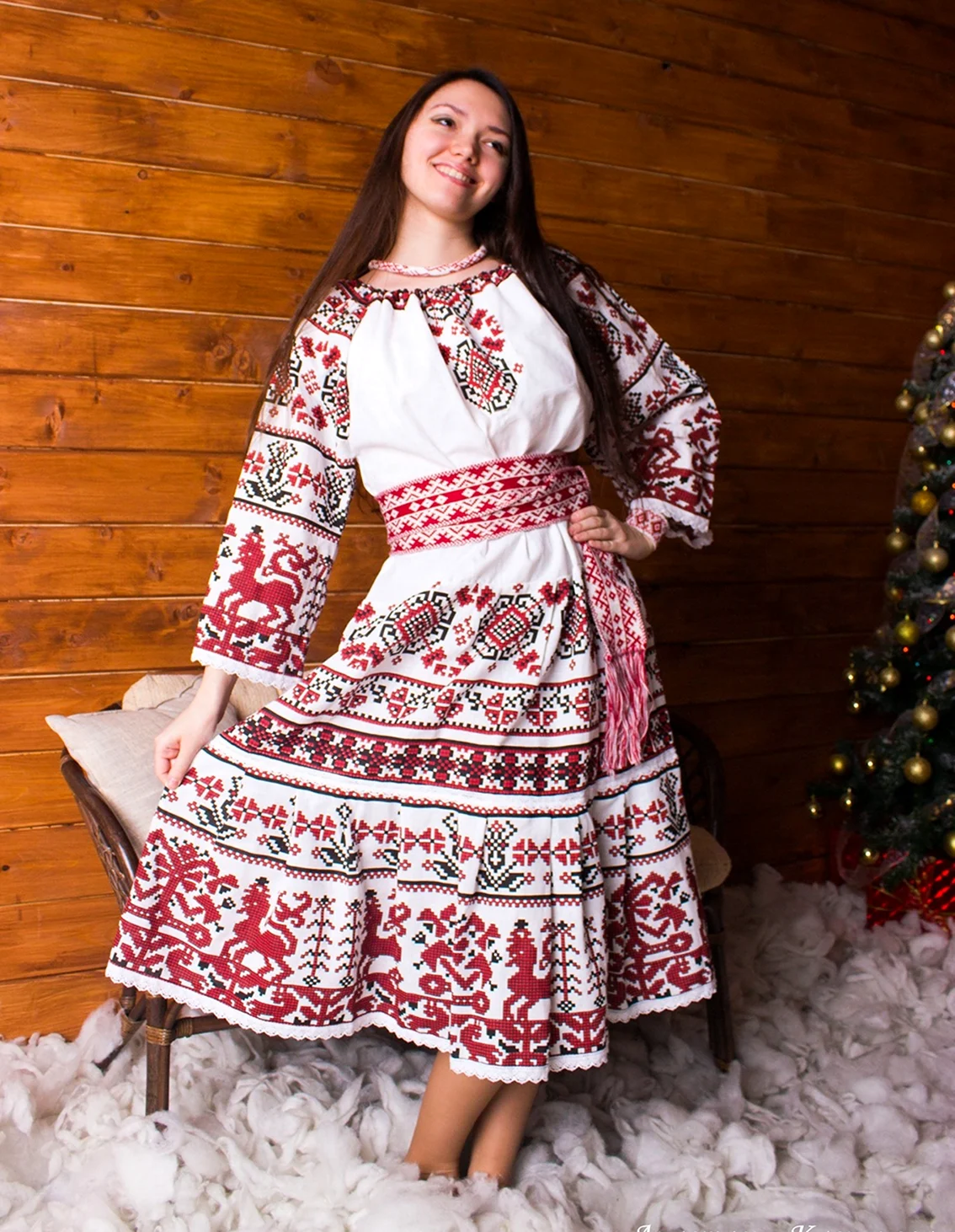 Русский орнамент на одежде