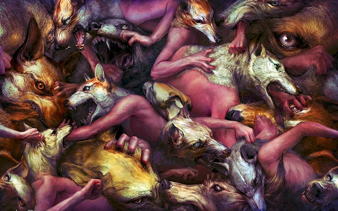 Ryohei Hase японский художник-сюрреалист