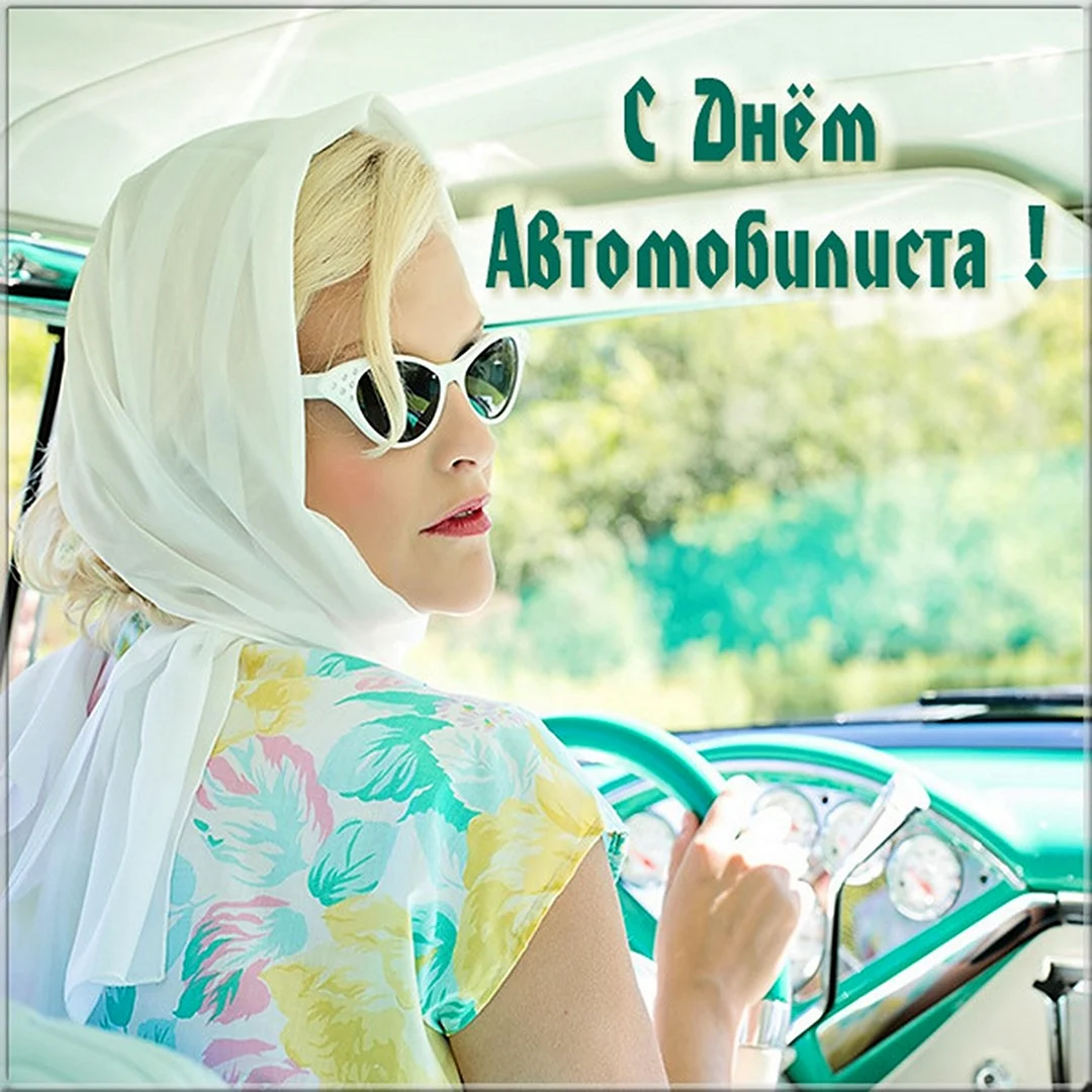 С днем автомобилиста леди