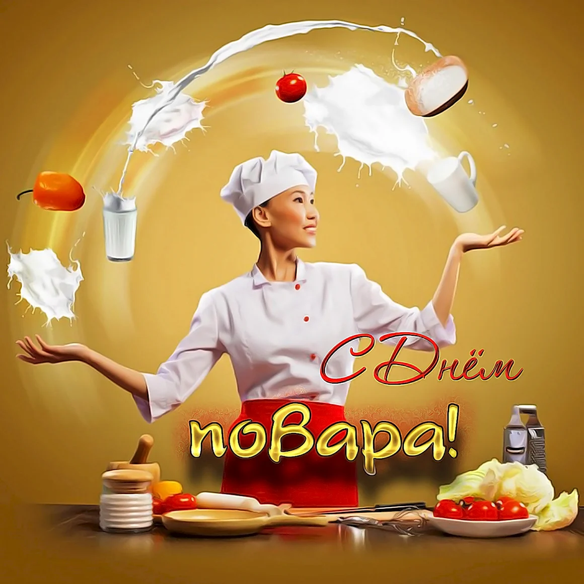 С днем повара
