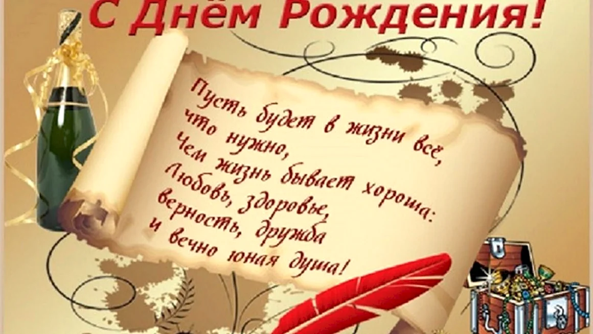С днём рождения мужчине