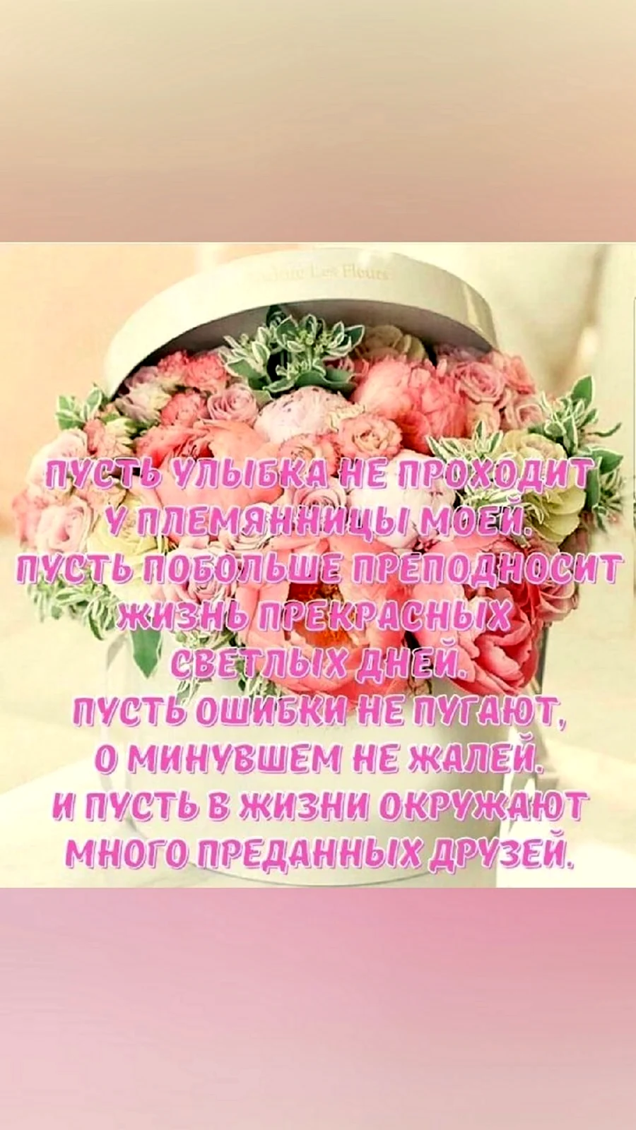 С днём рождения племяннице