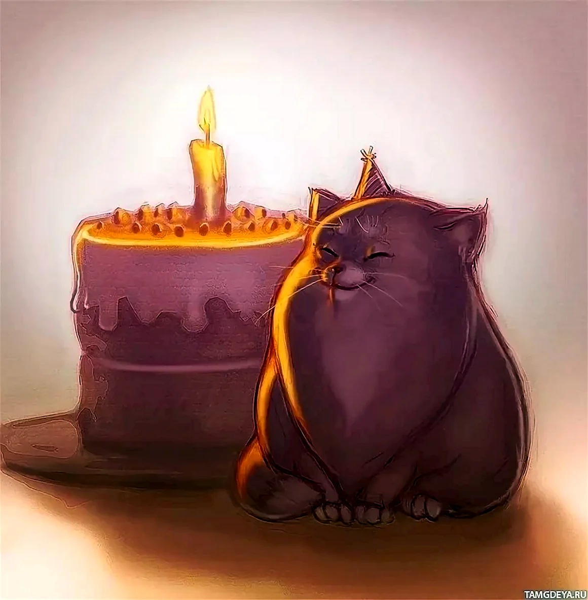 С днём рождения с котиками