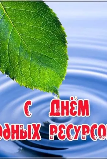 С днем воды поздравления