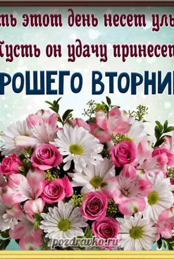 С добрым утром вторника