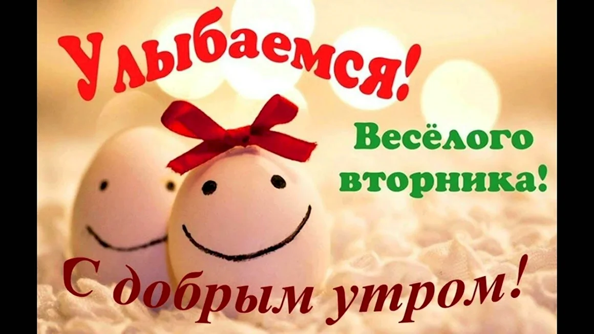 С добрым утром вторника