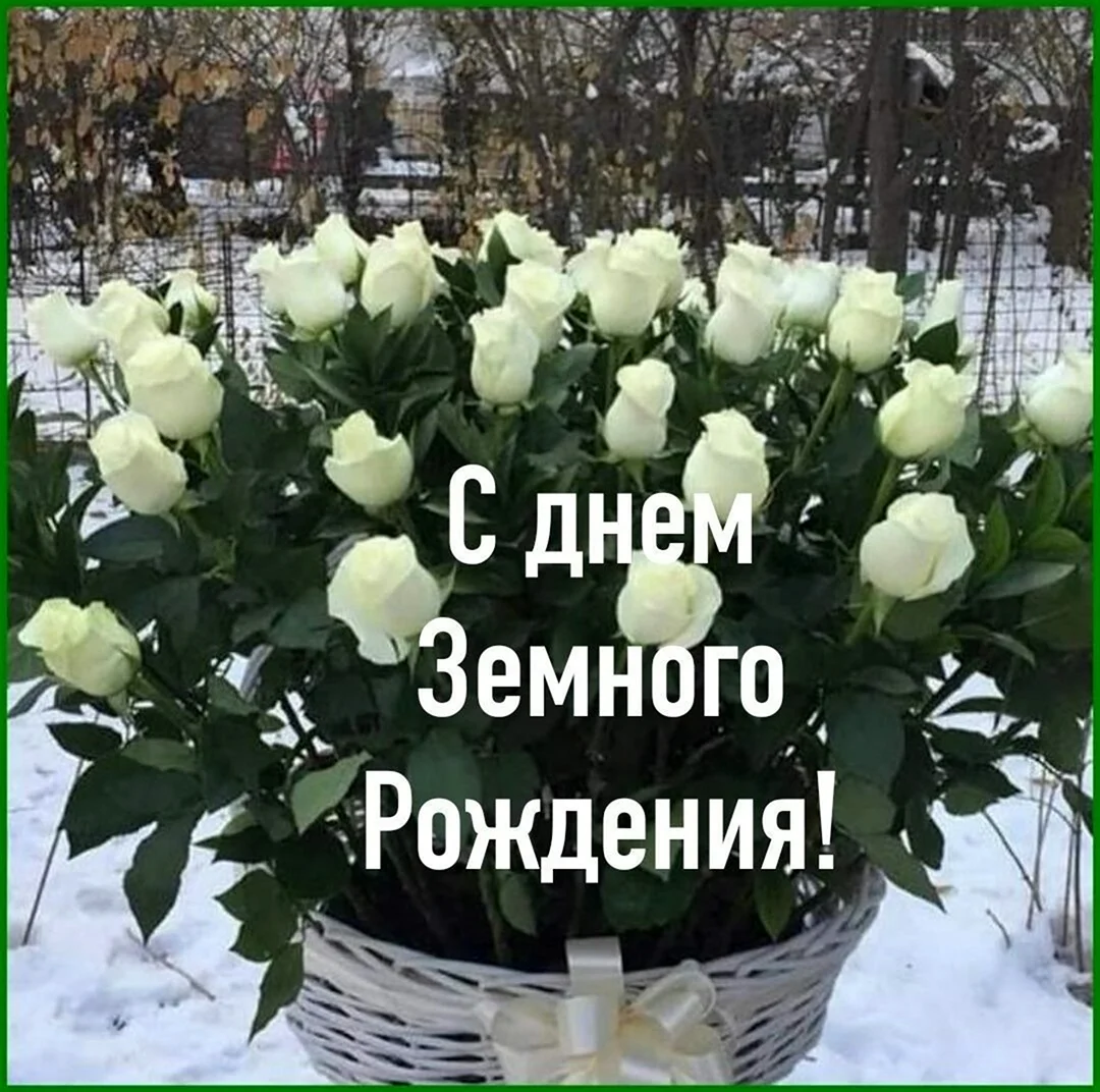 С земным днем рождения