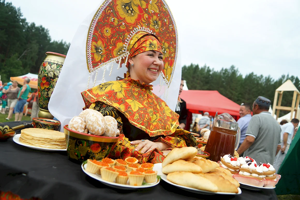 Сабантуй Татарская кухня