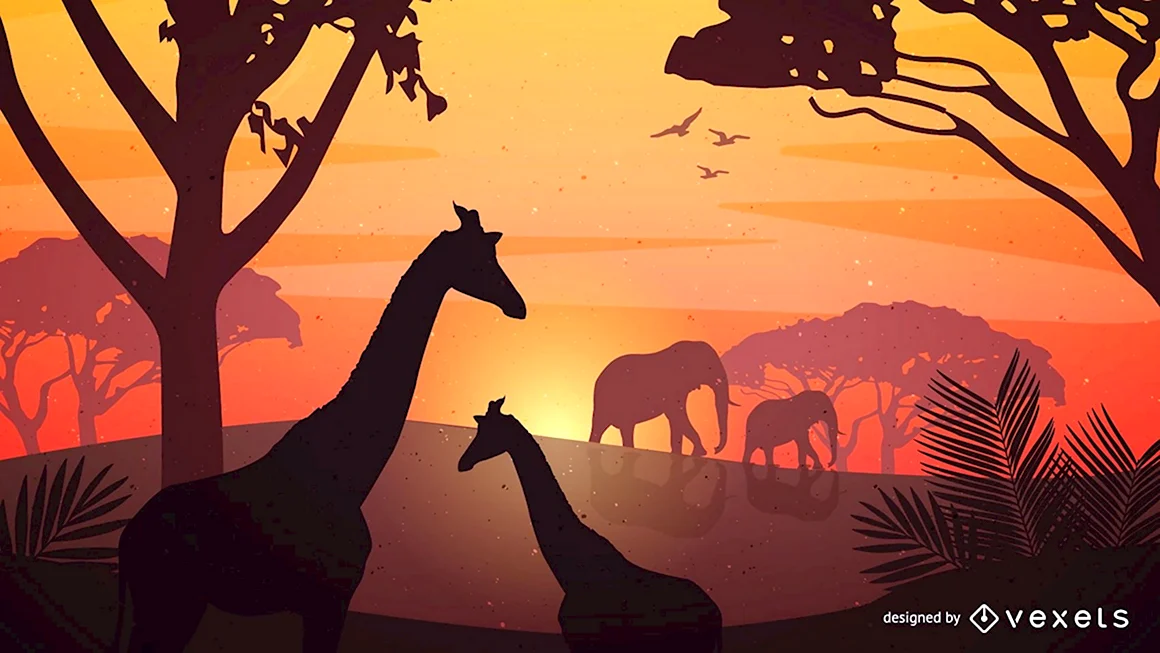 Safari векторе