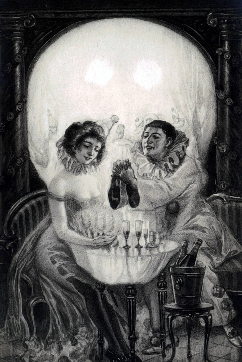 Сальвадор дали women forming a Skull