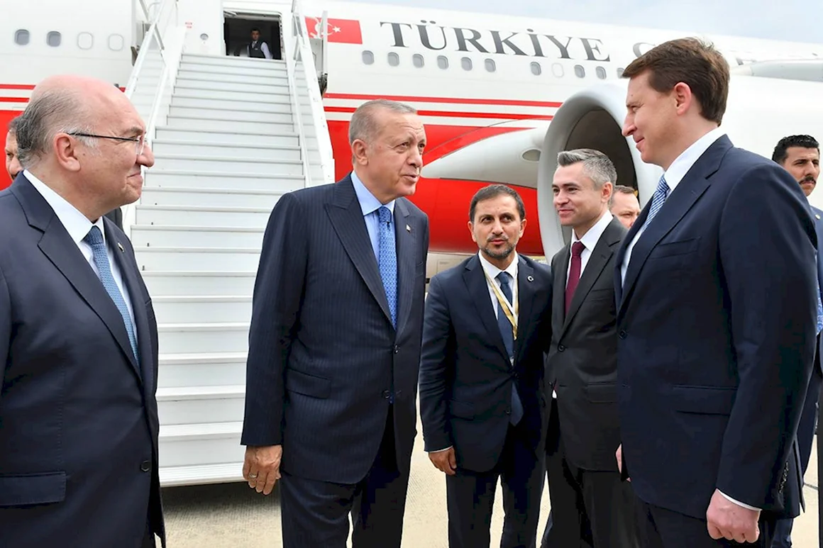 Самолет президента Турции