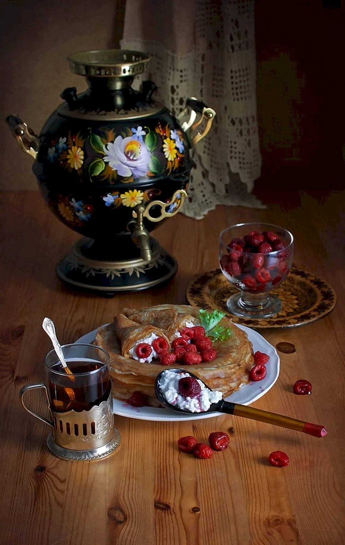 Самовар чай